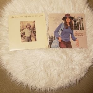 The Paul and Carly Simon Vinyl LP Record Bundle